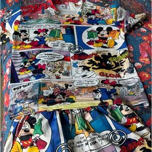 Cartoon Characters Shirt with Shorts.